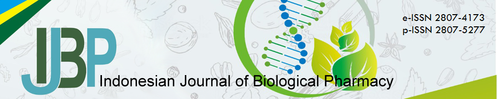Indonesian Journal of Biological Pharmacy